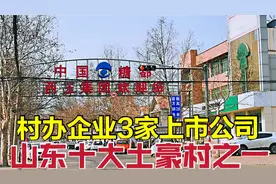 实拍山东十大土豪村，邹平西王村，村办企业3家上市公司，厉害！视频封面