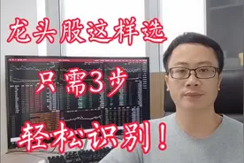 龙头股怎么选，只需3步，轻松识别市场龙头！