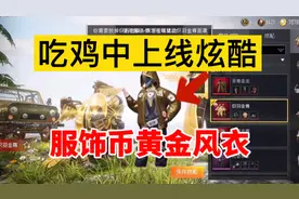和平精英即将上线服饰币兑换的黄金风衣视频封面
