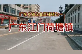 广东乡镇企业百强镇之一，江门荷塘镇