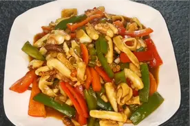 这个季节，八爪鱼肉质肥嫩且鲜美，强烈推荐一种做法，酱烧，超赞视频封面