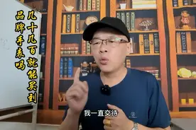 几十几百就能买到品牌手表吗？视频封面