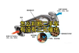 怎么判断您买的二手车里到底有没有三元催化权哥教你如何去看视频封面