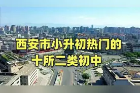 西安市城六区小升初热门的十所二类初中视频封面