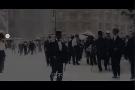 一百年前中美对比，到现在祖国的繁华景象视频封面