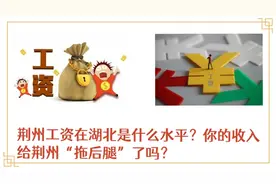 荆州社平工资公布，在湖北什么水平？你的收入拖荆州后腿了吗？视频封面