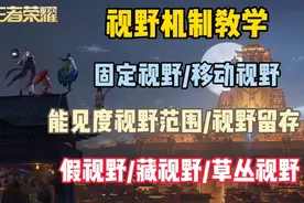 能见度?固定视野?移动视野?上分神器——视野机制不了解一下嘛