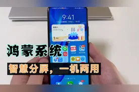 鸿蒙系统手机如何智慧分屏？一台手机能当2台用，2步轻松完成！视频封面