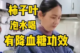 昨天的收益好少，还是要多去互动，用柿子叶泡水喝有降血糖的作用
