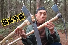 你还在为安装不好锄头柄发愁吗?大叔教你安装方法，一看就会