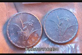 稀少的铝制兰花1角硬币，一枚就值30元，它的年份可得记好了视频封面