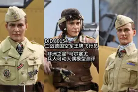开封兵人开箱测评：二战德国空军王牌飞行员非洲之星马尔塞尤人偶视频封面