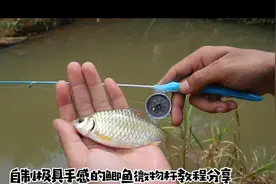 疯狂钓鱼人脑洞大开系列之自制极具诱惑的鲫鱼微物杆教程分享