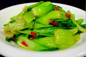 炒上海青时，切记不要直接下锅炒，多加两步骤，不发黄不岀水好香视频封面