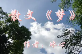 冰心散文《梦》，连笑容都好像在哪儿见过似的视频封面