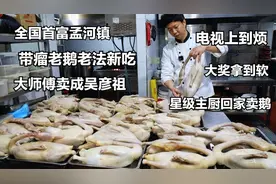 孟河帅哥卖老鹅，电视上到烦，大奖拿到软，一生只做一只鹅视频封面