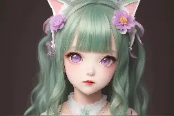 二次元Al绘画，我要变为萌妹，萌妹。视频封面