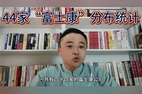 大陆44家“富士康”分布统计！视频封面