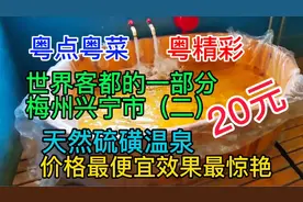 梅州兴宁，20元，天然硫磺温泉，价格最便宜效果最惊艳视频封面