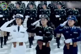 大阅兵：中国女兵走正步方队展示风采，震撼世界！！！视频封面