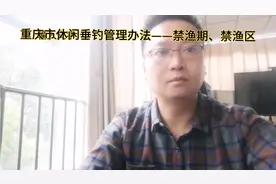 重庆市休闲垂钓管理办法的解读。视频封面