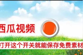 西瓜视频无法保存视频到本地，只要打开这个开关，就可以免费保存
