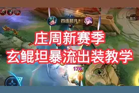 庄周新赛季玄鲲坦暴流出装教学！学会一打五视频封面