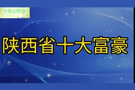 陕西省十大富豪，个个身价非凡，榜首真牛！视频封面