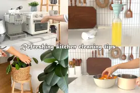 不花钱、精打细算地打扫厨房的小贴士，制作时令橘子酱视频封面