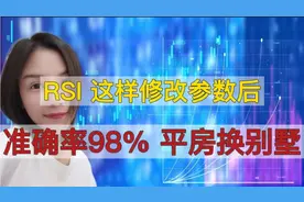 RSI指标改良参数，准确率高达98%，历经万次验证，平房换别墅！视频封面