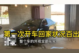 今天十月初十，广西90后夫妻买了车第一次开回农村过节，状况百出视频封面