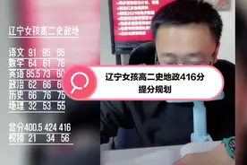 辽宁女孩高二史地政416分提分规划视频封面