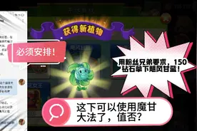 PVZ2:应粉丝兄弟要求，在无尽商店里150钻石拿下飓风甘蓝，值吗？