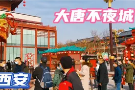 2月3日！西安大唐不夜城人流量怎么样？实拍带大家看看视频封面