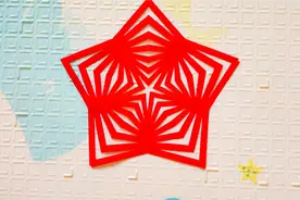 超级简单的五角星剪纸视频教程！视频封面