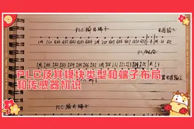 PLC及其模块类型和端子布局和传感器初识