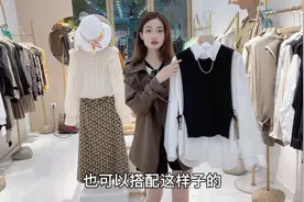 黑色短裤搭配米色上衣，时尚减龄还遮肉，小个子也能驾驭！