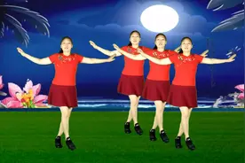 情歌DJ广场舞《多情的雨夜多情的你》歌好听，舞步动感，优美好看