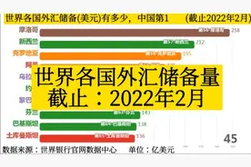 世界各国外汇储备有多少，中国第1，远超其它国家视频封面