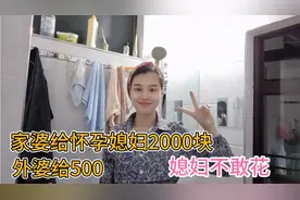 打工夫妻:媳妇怀孕7个多月没上班没收入，家婆给2000块钱外婆500视频封面