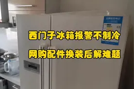 西门子冰箱故障不制冷，网购配件换装后解难题视频封面