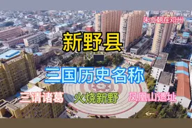 邓州朱立朝看，三国历史名城，新野县，航拍全景，带你看家乡变化视频封面