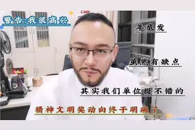 精神文明奖终于明确了，我很高兴：我单位有缺点，但其实挺好的视频封面