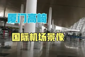 厦门疫情过后，高崎国际机场客流景像视频封面