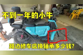 小牛的轴承就坏了，关键还不保修，自己开去修要多少钱？视频封面