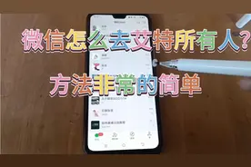 微信怎么去艾特所有的人，方法非常简单实用，学会了去试试吧视频封面