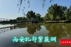 西安北郊紫薇湖，风光秀丽迷醉人。夏日避暑胜地，您去过吗？