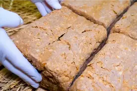 韩国大酱制作全过程，酱坯像砖头块，酱缸放木炭，堪称国民美食视频封面