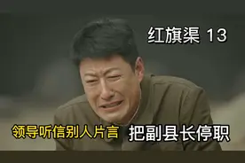 红旗渠工程一期即将完工却被叫停，领导听信别人片言把副县长停职