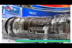 中国自主WS15发动机宣布量产，WS15的推重比达到恐怖的18.5吨，视频封面